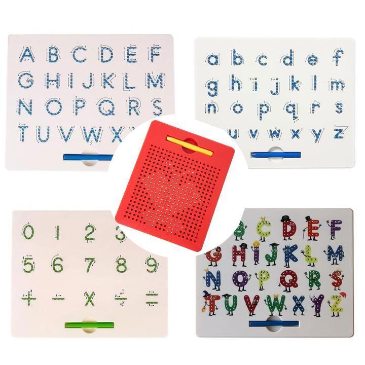 Children Magnetic Alphabet Learner and Writing Board