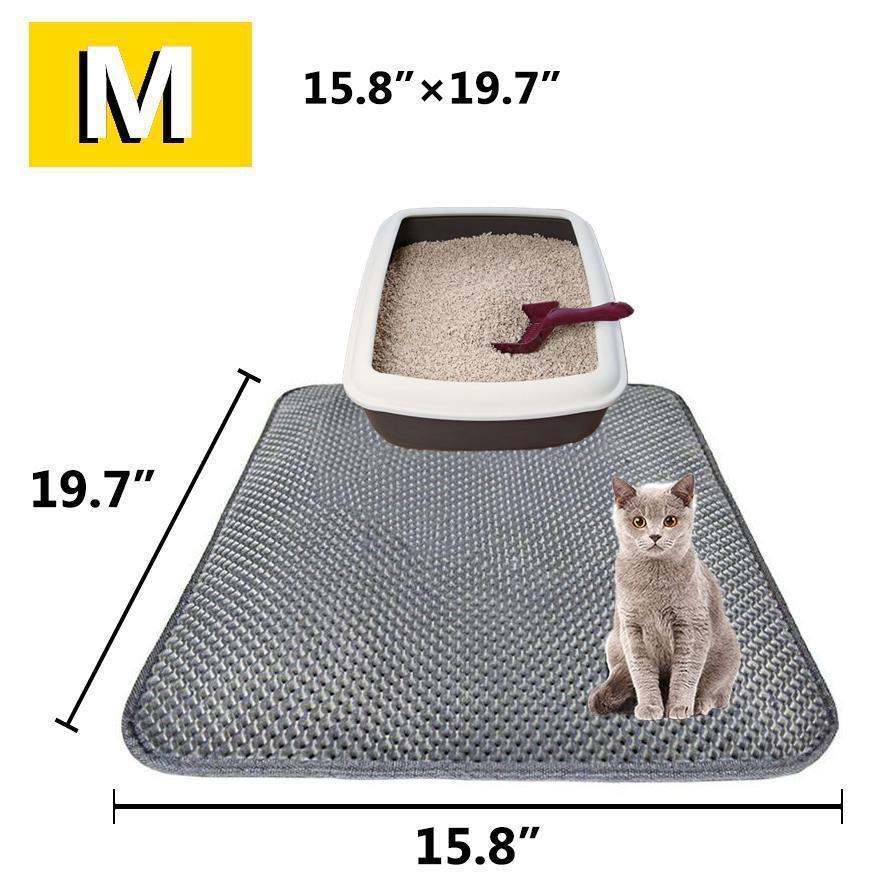 2019 New Double Layer Larger Size Cat Litter Mat