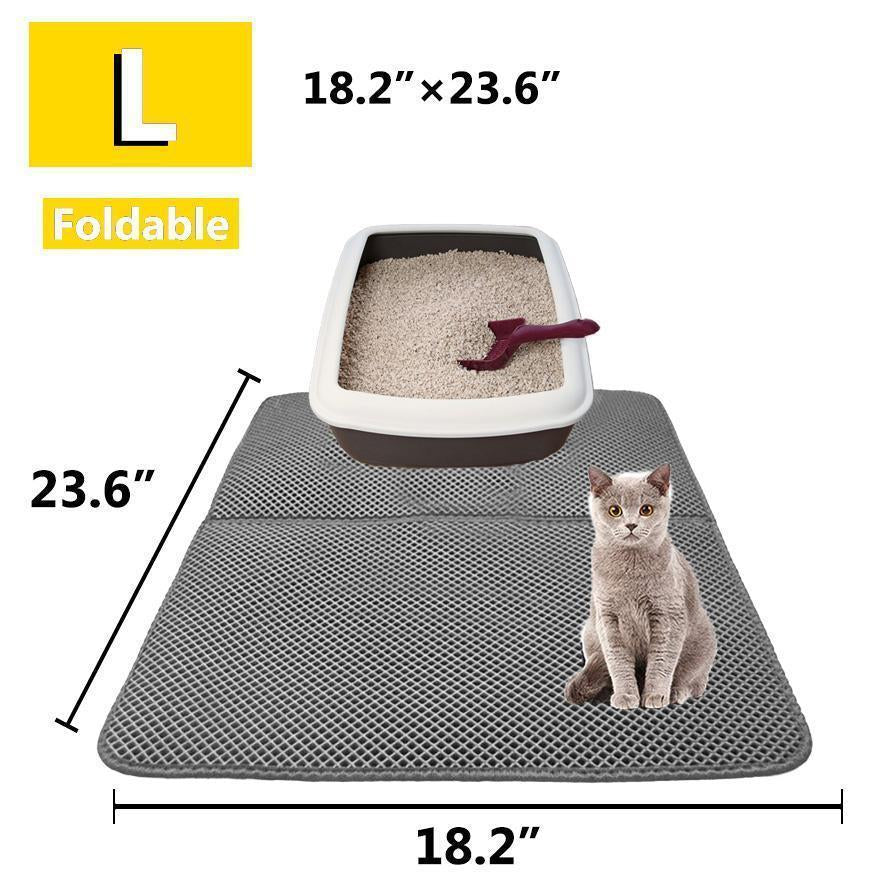 2019 New Double Layer Larger Size Cat Litter Mat