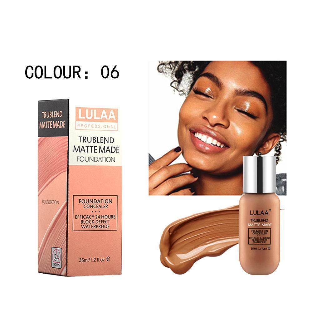 Long Lasting Waterproof Matte Liquid Foundation