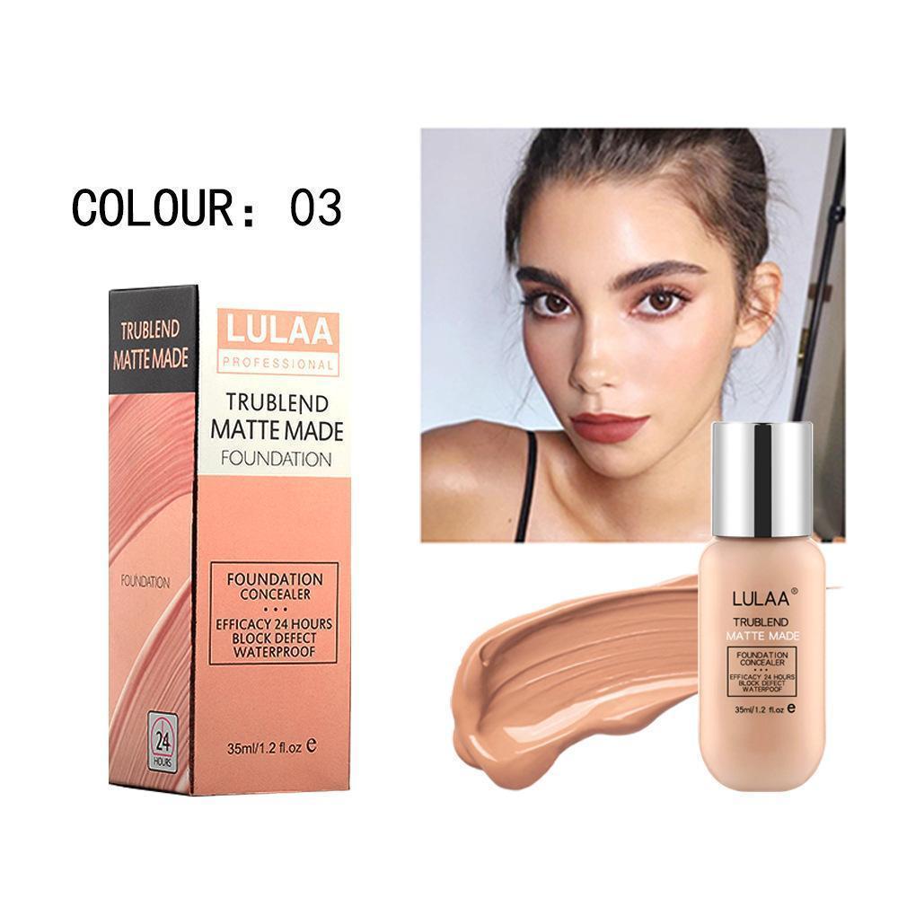 Long Lasting Waterproof Matte Liquid Foundation