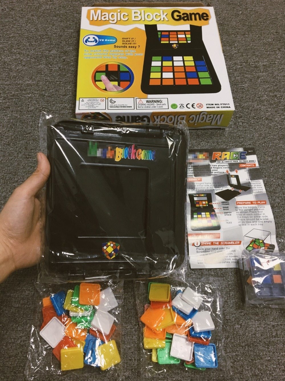 Double Battle Cube Toy
