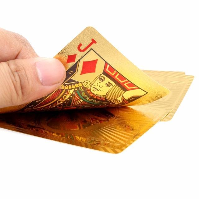 24K Gold Playing Cards