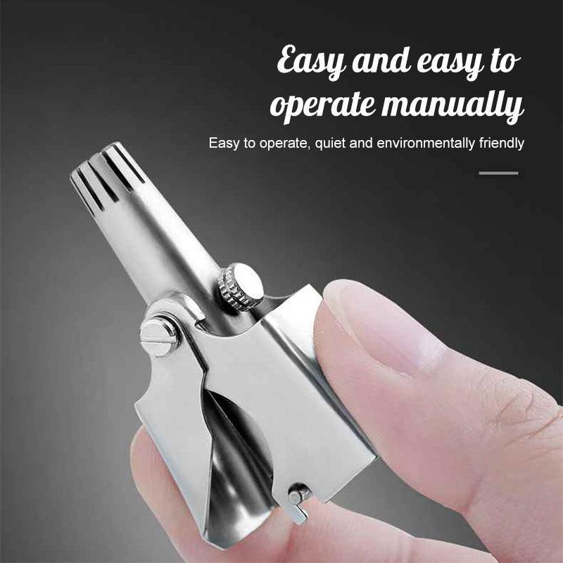 Safe Super Touch Stainless Steel Nose Hair Trimmer