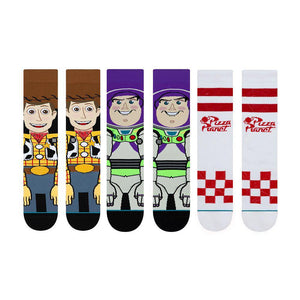 Toy Story Fluorescent Socks(3 Pair&limited big sale for new year)