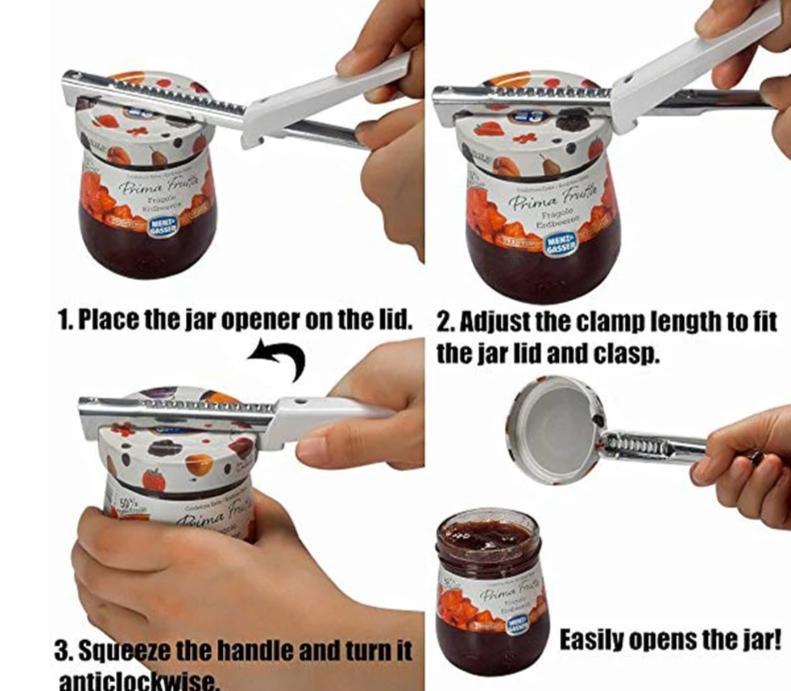 Adjustable Stainless Steel Can Opener