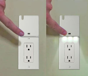 【BLACK FRIDAY Buy 2 Get 1 Free】OUTLET WALL PLATE WITH LED NIGHT LIGHTS