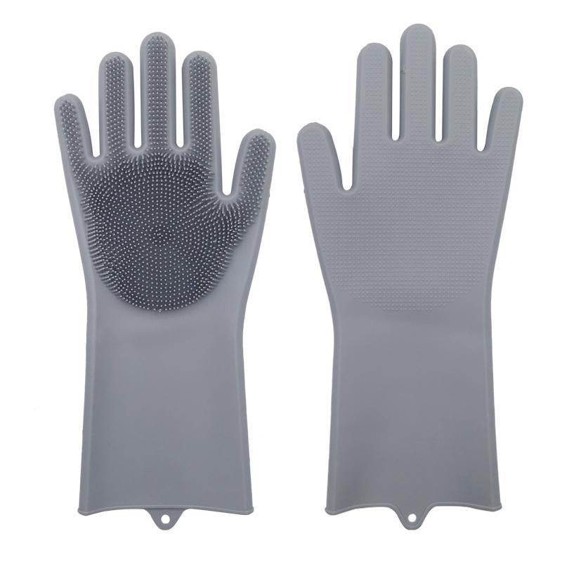 Magic Rubber Silicone Dish Washing Gloves