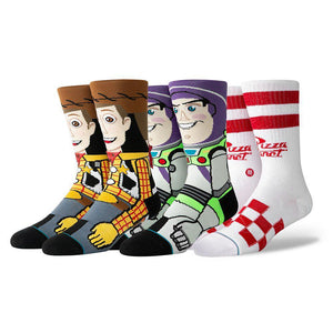 Toy Story Fluorescent Socks(3 Pair&limited big sale for new year)