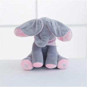 INTERACTIVE PEEK-A-BOO ELEPHANT PLUSH TOY