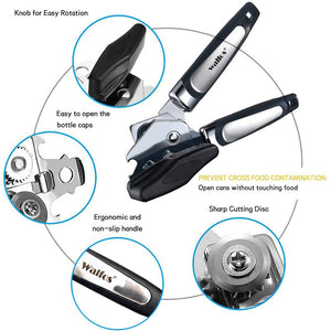 3 In 1 Multi-Function High Quality Stainless Steel Manual Can Opener