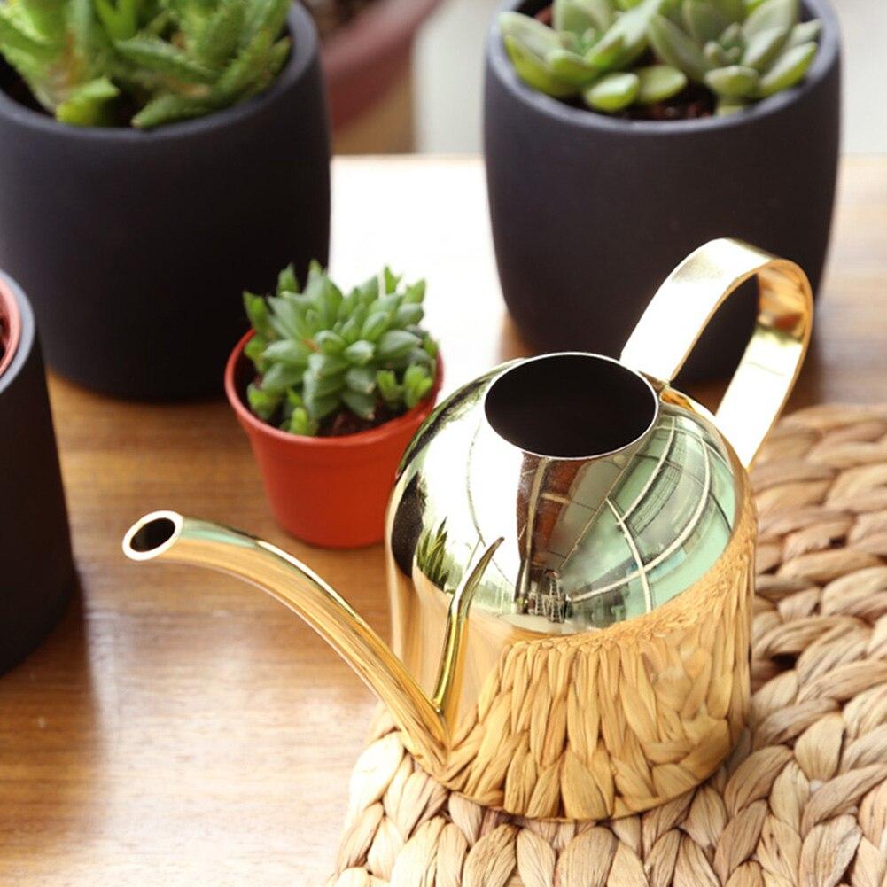 Stainless Steel Long Pout Plant Watering Can