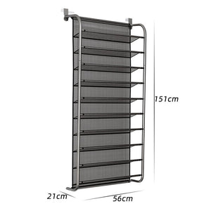 Over The Door Space Saving Shoes Rack