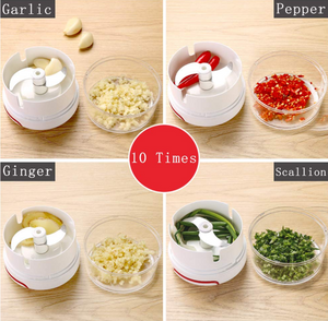 Mini Hand Pull Food Processor