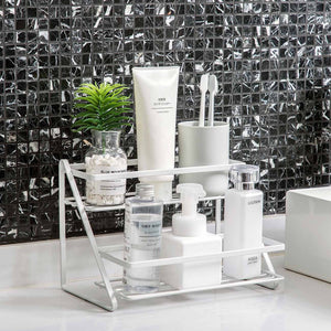 Double Layer Storage Shelf For Condiments Spices