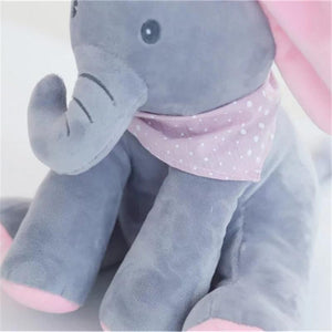 INTERACTIVE PEEK-A-BOO ELEPHANT PLUSH TOY