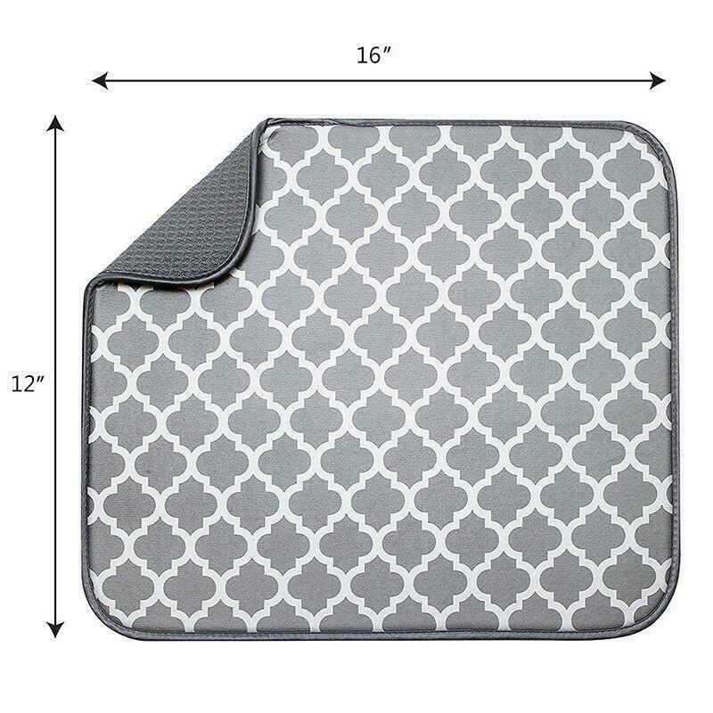 Microfiber Dish Drying Mat