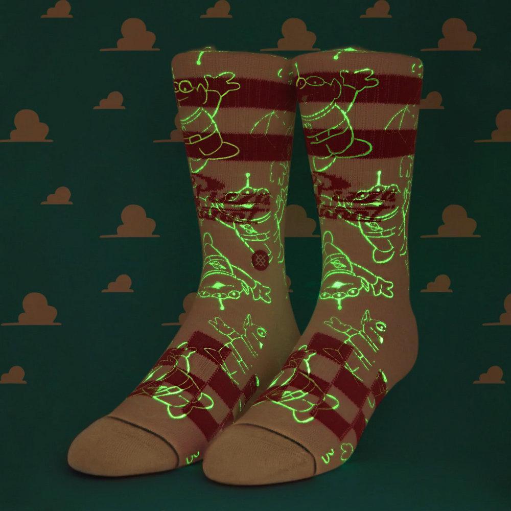 Toy Story Fluorescent Socks(3 Pair&limited big sale for new year)