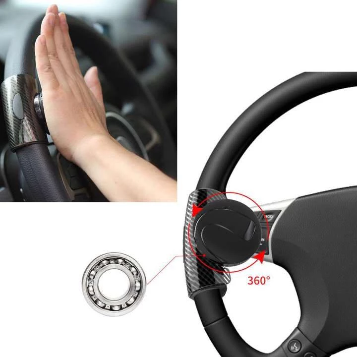 360° Steering Wheel Booster Knob