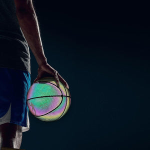 Holographic Glowing Reflective Basketball- Buy 2 Free Shipping