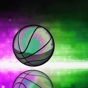 Holographic Glowing Reflective Basketball- Buy 2 Free Shipping