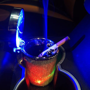 LED Disco Car Ashtray