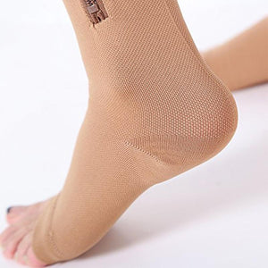 Zipper Compression Pain Relief and Anti Swollen Ankles Comfy Socks