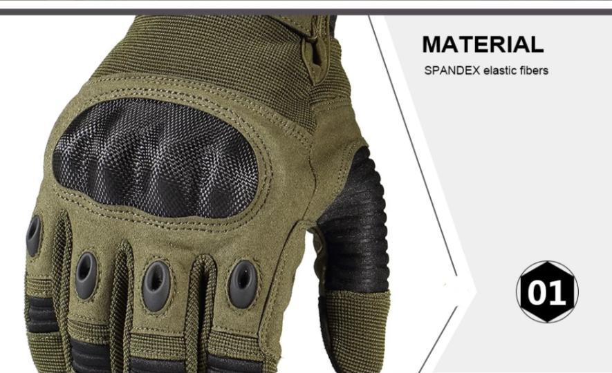 Military Full Finger Tactical Gloves