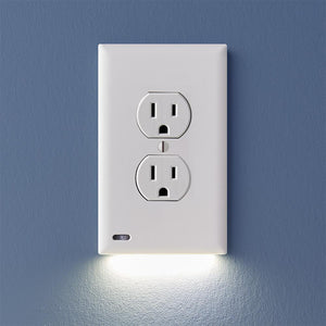 【BLACK FRIDAY Buy 2 Get 1 Free】OUTLET WALL PLATE WITH LED NIGHT LIGHTS