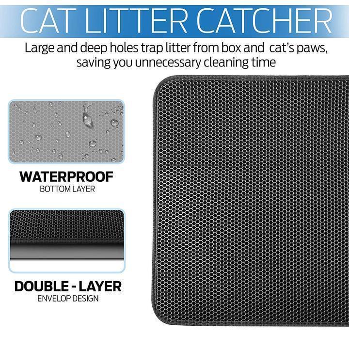 2019 New Double Layer Larger Size Cat Litter Mat