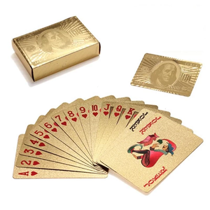 24K Gold Playing Cards