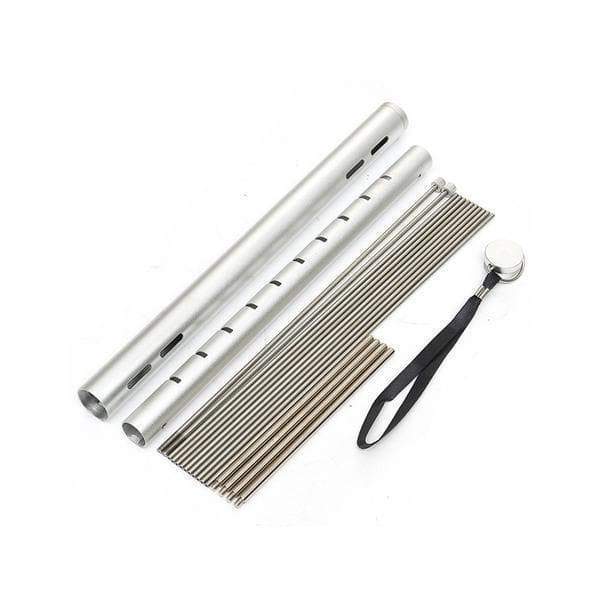 ULTRA-COMPACT ADVENTURE GRILL | Stainless Steel Foldable BBQ Grill