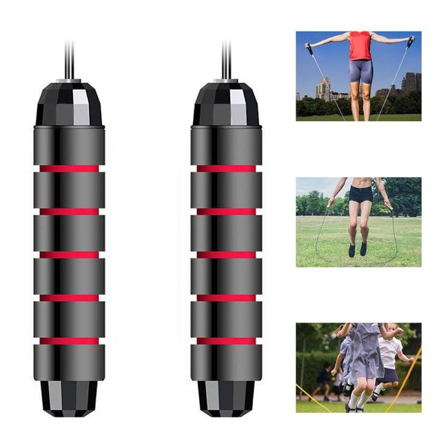 Skipping Rope Tangle-Free With Ball Bearings