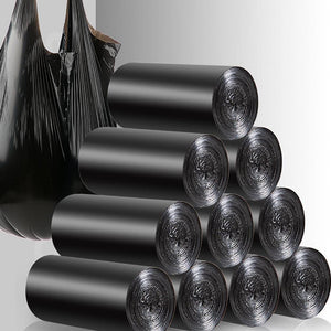 Black Thick Disposable Garbage Bags