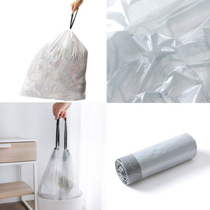 Tall Kitchen Drawstring Trash Bags