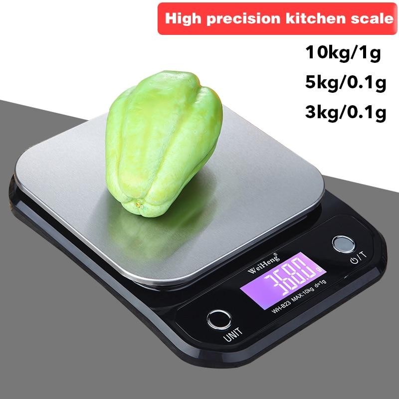 Stainless Steel Digital Electronic Kitchen Scale