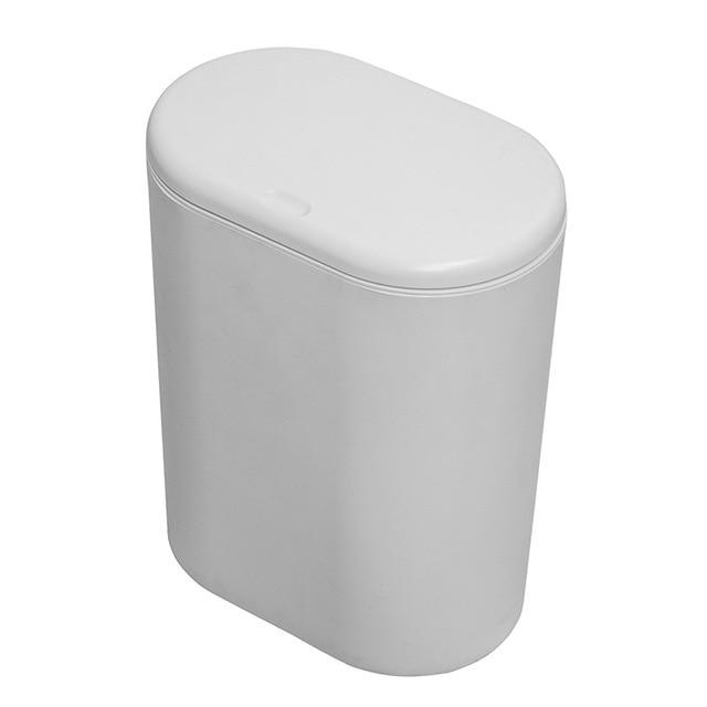 Narrow Type Bathroom Trash Can