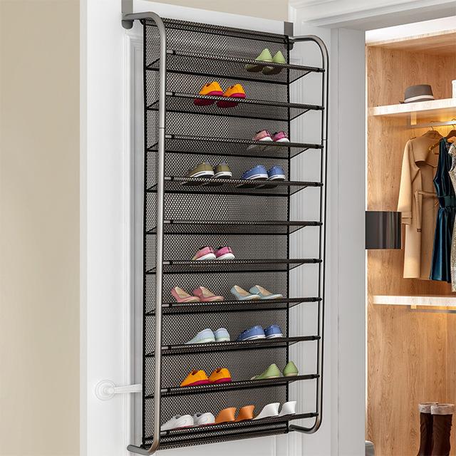 Over The Door Space Saving Shoes Rack