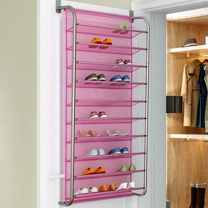 Over The Door Space Saving Shoes Rack