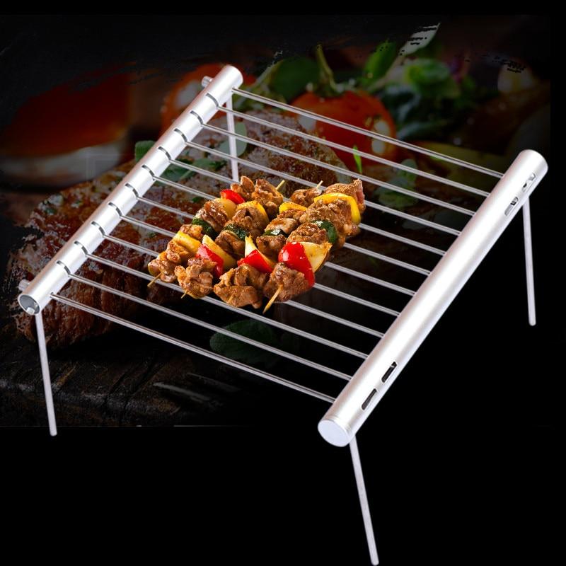 ULTRA-COMPACT ADVENTURE GRILL | Stainless Steel Foldable BBQ Grill