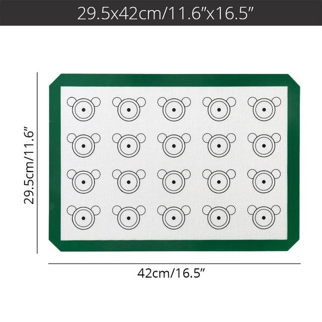 Nonstick Macaron Silicone Backing Mat