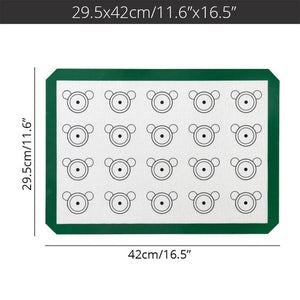 Nonstick Macaron Silicone Backing Mat